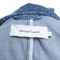 Marques'almeida Denim jacket in blue