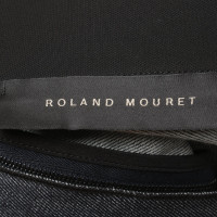 Roland Mouret Robe en jean en bleu
