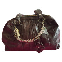 Dkny Leather shoulder bag in Brown