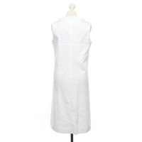 Piu & Piu Kleid aus Baumwolle in Weiß