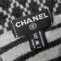 Chanel Sjaal Kasjmier in Grijs