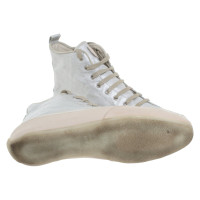 Emma Hope´S Shoes Sneaker in Pelle in Argenteo