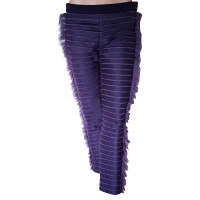 Chanel Hose aus Seide in Violett