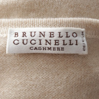 Brunello Cucinelli Beige kasjmier Bolero