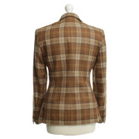 Windsor Wool Blazer with check pattern