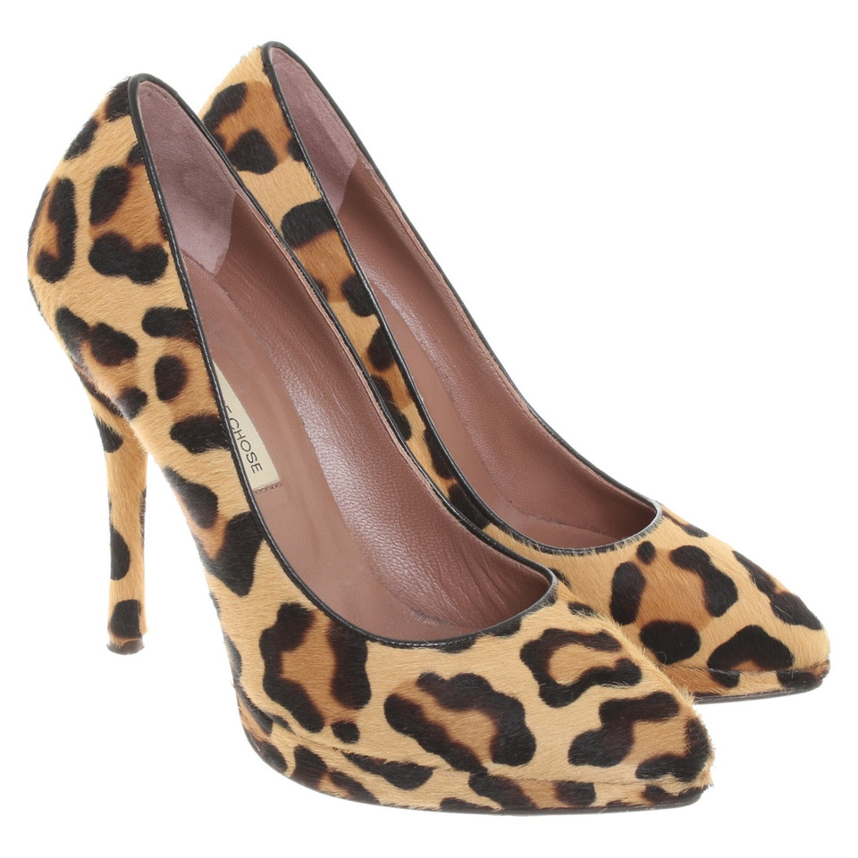 L'autre Chose pumps with leopard pattern