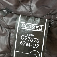 Closed Closed jacket with fur collar