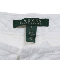 Ralph Lauren Trousers Linen in White
