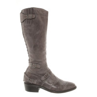Belstaff Boots Leather in Grey