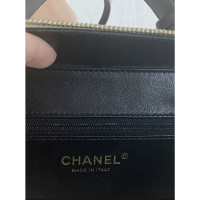 Chanel Vanity Case aus Leder in Weiß