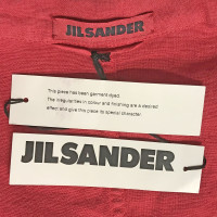 Jil Sander Blazer in Lino in Rosso