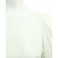 Dries Van Noten Top en Coton en Blanc