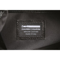 Gianni Chiarini Umhängetasche aus Leder in Schwarz