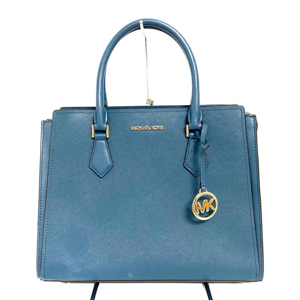 Michael Kors Borsetta in Pelle in Blu