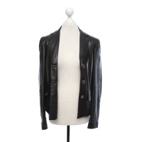 Orciani Jacket/Coat Leather in Black