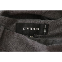 Cividini Hose aus Wolle in Grau