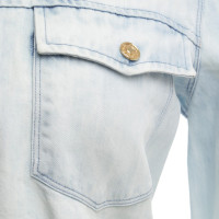 7 For All Mankind Jeansbluse in Hellblau