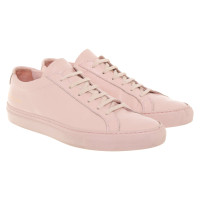 Common Projects Chaussures de sport en Cuir en Rose/pink