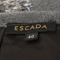 Escada Bouclé pak in grijs / gemengde kleuren