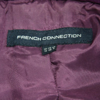 French Connection Wollmantel in Violett