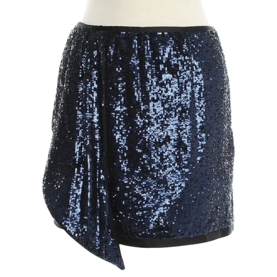 Karen Millen Sequin skirt in blue