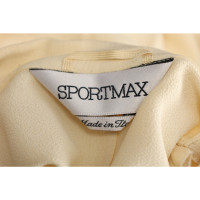 Sport Max Top Viscose in Cream