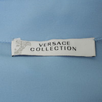 Versace Silk blouse in pale blue