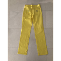 Rocco Barocco Jeans Cotton in Yellow