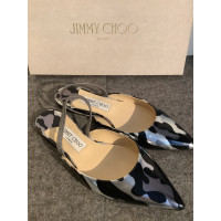 Jimmy Choo Slippers/Ballerinas Patent leather in Silvery