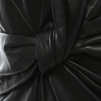 Isabel Marant Kleid aus Leder in Schwarz