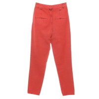 Chanel Jeans aus Baumwolle in Rot