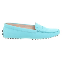 Tod's Slipper in turquoise
