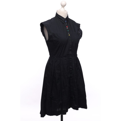 Diesel Kleid aus Baumwolle in Schwarz