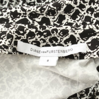 Diane Von Furstenberg Dress in black and white