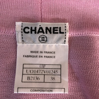 Chanel Strick aus Baumwolle in Rosa / Pink