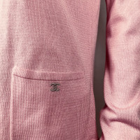 Chanel Strick aus Baumwolle in Rosa / Pink