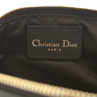 Christian Dior Clutch en Cuir en Noir