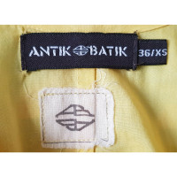 Antik Batik Top en Coton en Jaune