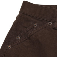 Jacquemus Jeans aus Baumwolle in Braun