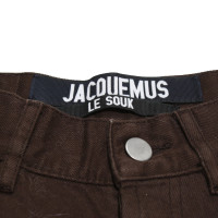 Jacquemus Jeans in Cotone in Marrone