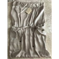 Brunello Cucinelli Jurk Zijde in Crème