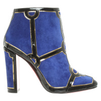 Christian Louboutin Ankle boots Suede in Blue