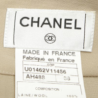 Chanel skirt in beige