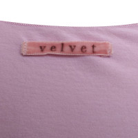 Velvet Shirt in Pink