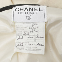 Chanel Giacca doppio petto in beige / nero