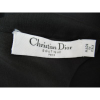 Christian Dior Jurk Zijde in Zwart