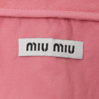 Miu Miu Top in rosa