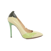 Charlotte Olympia Décolleté/Spuntate in Pelle in Verde