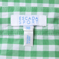 Escada Shirt blouse with vichy print pattern