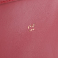 Fendi Camera Bag in Pelle in Rosso